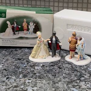 Department 56 The Life of the Party, set of 2